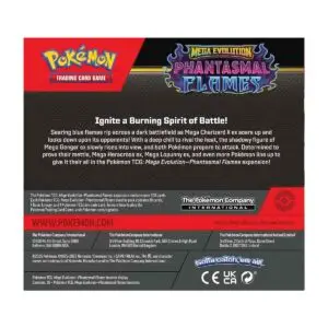 Pokemon TCG: Mega Evolution Phantasmal Flames Booster Display Box (36 Packs) - Image 3