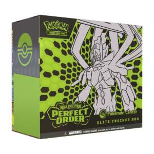 Pokemon TCG Mega Evolution Perfect Order Pokemon Center Elite Trainer Box Limited - Image 1