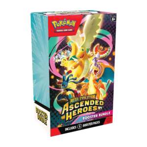 Pokemon TCG Mega Evolution Ascended Heroes Booster Bundle (6 Packs) - Image 1